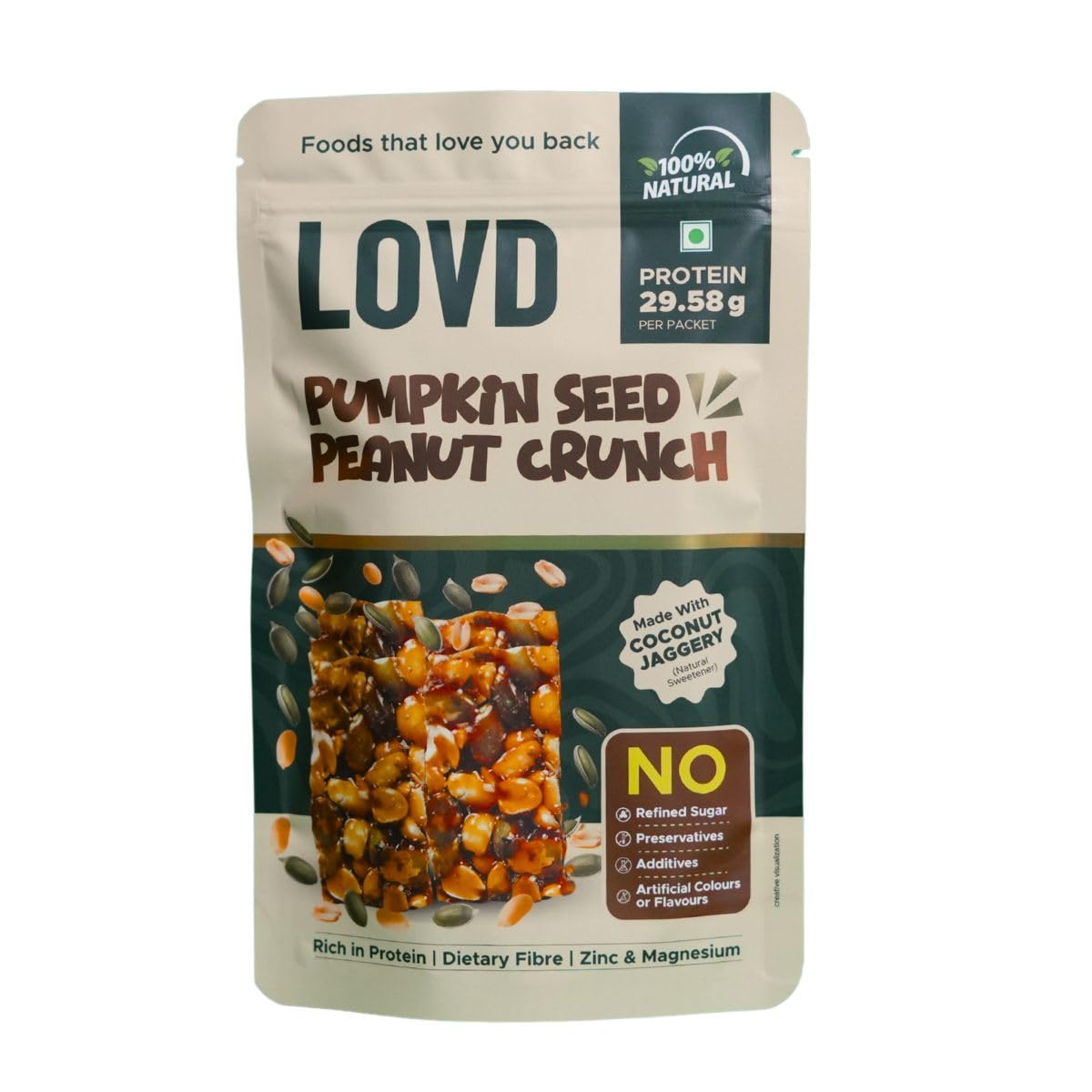 LOVD Pumpkin Seed Peanut Crunch
